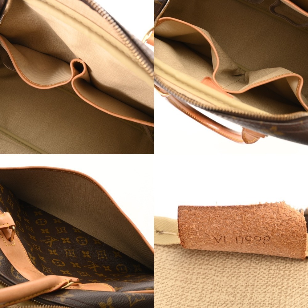 Louis Vuitton Monogram Handbag Deauville Brown Canvas - Picture 9 of 10